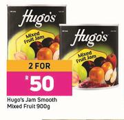 Hugo's Jam Smooth Mixed Fruit-For 2 x 900g