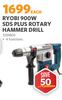 Ryobi 900W SDS Plus Rotary  Hammer Drill 1339805