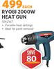 Ryobi 2000W Heat Gun 1042167
