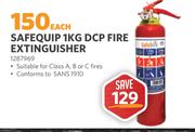 Safequip 1kg DCP Fire Extinguisher 1287969