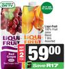 Liqui-Fruit 100% Fruit Juice Blend Assorted-For 2 x 1Ltr