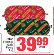 Eskort French Or Garlic Polony-1Kg