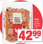 Spar Frozen Chicken Gizzards-1Kg