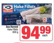 Sea Harvest Hake Fillets-600g