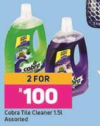 Cobra Tile Cleaner Assorted-For 2 x 1.5L