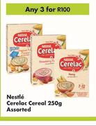Nestle Cerelac Cereal Assorted-For Any 3 x 250g