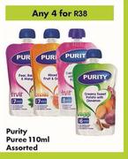 Purity Puree Assorted-For Any 4 x 110ml