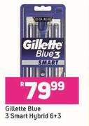 Gillette Blue 3 Smart Hybrid 6 + 3