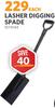 Lasher Digging Spade 1074144