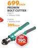 Prowin Bolt Cutter 900mm 1334177-Each