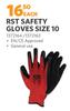 RST Safety Gloves Size 10 For General Use 1372164/1372163-Each