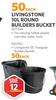Living Stone 10Lre Round Builders Bucket 1077949-Each