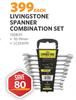 Livingstone Spanner Combination Set 1308311
