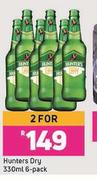 Hunter's Dry-For 2 x 6 x 330ml