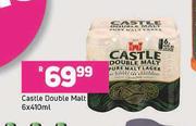 Castle Double Malt-6 x 410ml