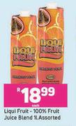 Liqui Fruit 100% Fruit Juice Blend Assorted-1L Each
