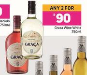 Graca Wine White-For Any 2 x 750ml