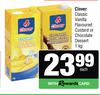 Clover Classic Vanilla Flavoured Custard Or Cholcolate Dessert-1Kg