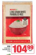 Spar Long Grain Parboiled Rice-10Kg