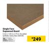 Single Face Supawood Board 3mm X 1.83m X 2.75m 558189
