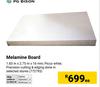 Melamine Board 1.83m X 2.75m X 16mm 772793-Each
