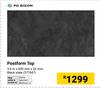 PG Bison Postform Top (Black Slate) 3.6m X 600mm X 32mm 577047