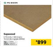 PG Bison Supawood (A-Grade) 2.75m(l) X 1.83m(w) X 16mm(d) 33952