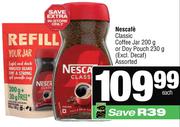 Nescafe Classic Coffee Jar 200g Or Doy Pouch 230g