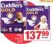 Cuddlers Gold Jumbo Pack Diapers-Per Pack