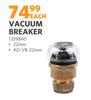 Vacuum Breaker 22mm 1339840