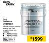 Fired Earth 20Ltr  Universal Undercoat 599680