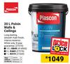 Plascon 20Ltr Polvin Walls & Ceilings 27270