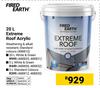 Fired Earth 20Ltr  Extreme Roof Acrylic 488810