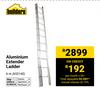 Builders Aluminium Extender Ladder 6m 652140