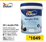 Dulux 20Ltr Acrylic PVA 146004