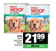 Spar Woof Dog Food Assorted-820g
