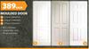 Moulded Door (2 Panel/4 Panel/6 Panel) 813 x 2032mm-Each