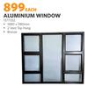 Aluminum Window (Bronze) 1480 x 1180mm