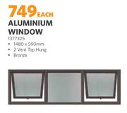 Aluminum Window (Bronze) 1480 x 590mm