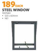 Steel Window 533 x 654mm NE1