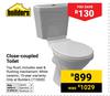 Builders Close Coupled Toilet 715000
