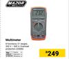 Major Tech Multimeter 23680