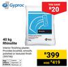 Gyproc Rhinolite 595746-40Kg