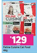 Feline Cuisine Cat Food-4kg Each