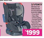 Safeway Xtreme Car Seat Group 0+/1/2 Group 0/1/11 0-25Kg