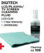 Digitech LCD/Plasma/TV Screen Cleaning Fluid LCD-CLR1