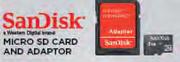 Sandisk 8GB Micro SD Card And Adaptor