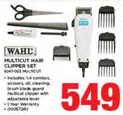 WAHL Multicut Hair Clipper Set