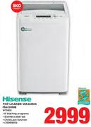 Hisense 8Kg Top Loader Washing Machine WTS802