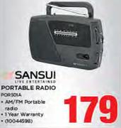 Sansui Portable Radio POR501A